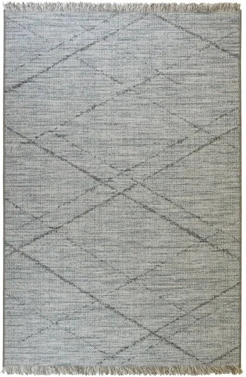 Modro-sivý vonkajší koberec Floorita Les Gipsy Blue, 130 × 190 cm