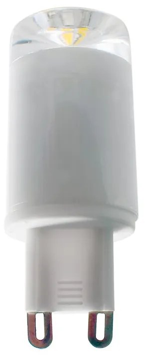 Dekoračná LED žiarovka G9 teplá 3000k 3w 300 lm keramická