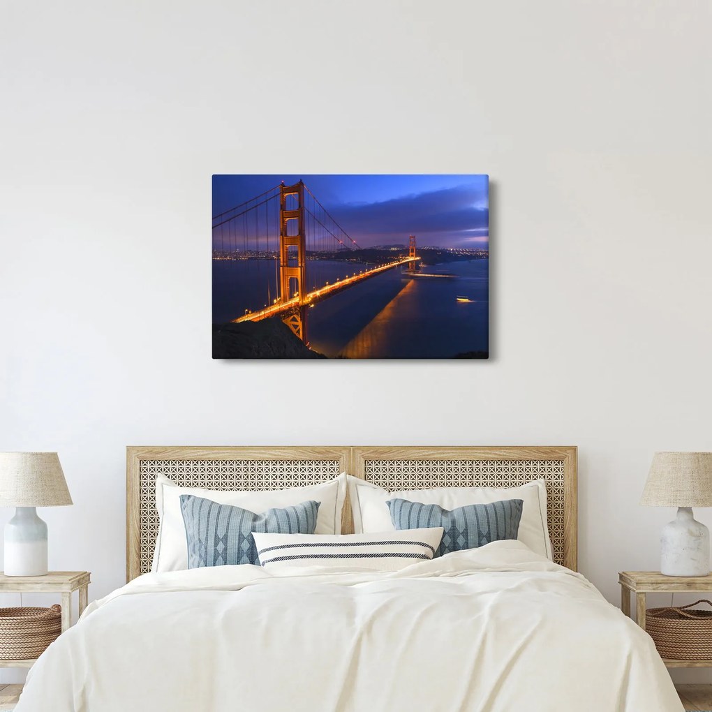 Obraz - Golden Gate Bridge (90x60 cm)
