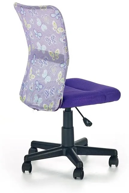 Detská stolička na kolieskach DINGO – bez podrúčok, viac farieb Zelená