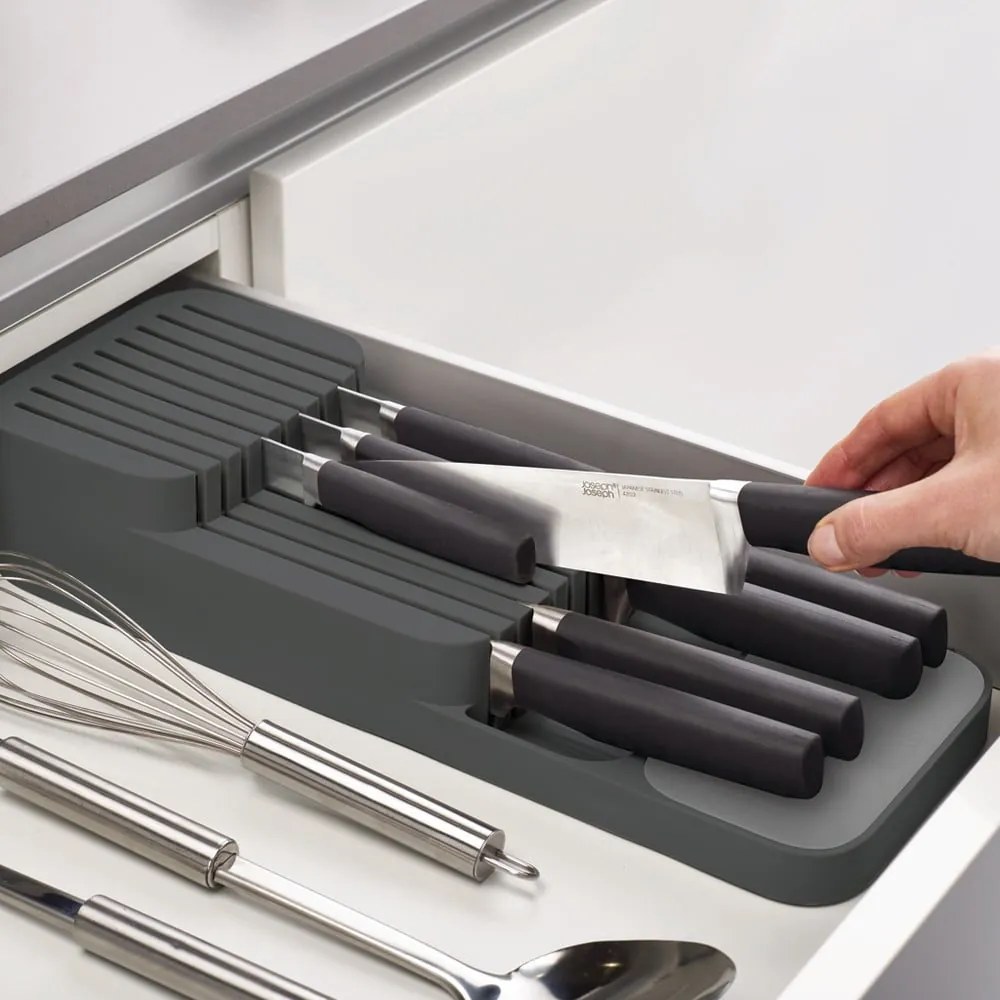 Plastový organizér na nože Duo – Joseph Joseph