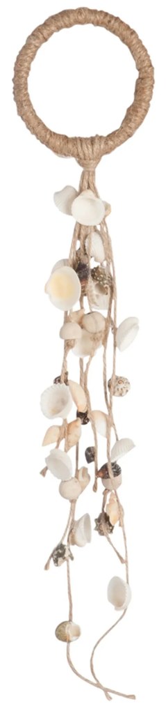 Závesný jutový lapač snov - 8,5 * 2 * 27 cm