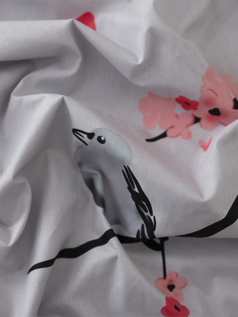 Predĺžené bavlnené obliečky Renforcé – Sakura 02