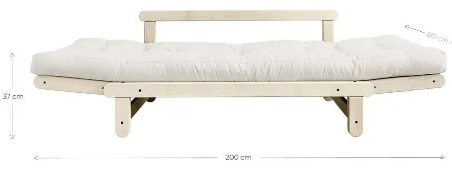 Variabilná pohovka Karup Design Beat Natural Clear/Beige