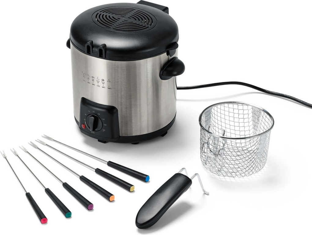 Mini fritéza a fondue