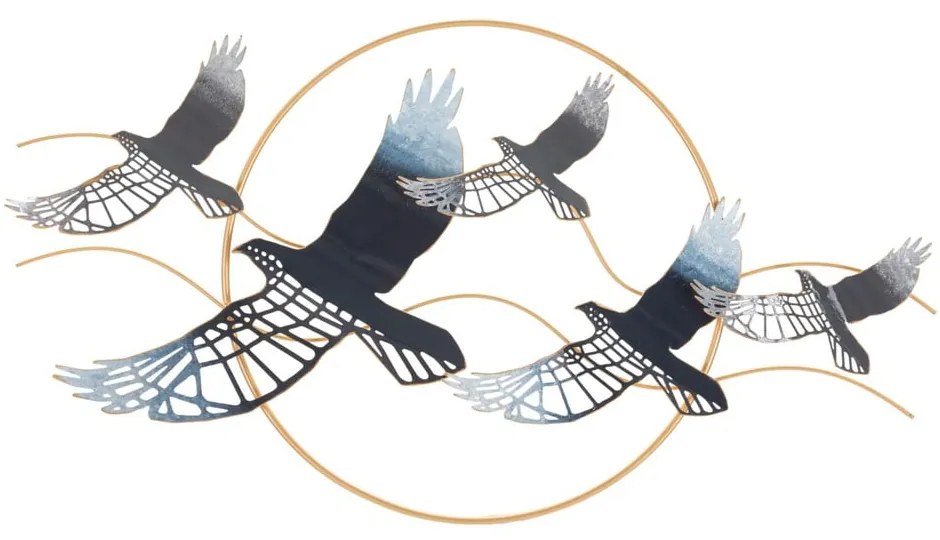 Kovová nástenná dekorácia 91x50 cm Birds – Mauro Ferretti