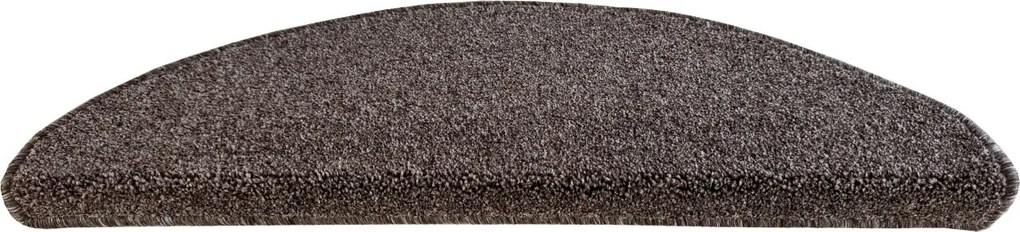 Vopi Nášľapy na schody Apollo Soft hnedý polkruh - 28x65 polkruh (rozmer vrátane ohybu)