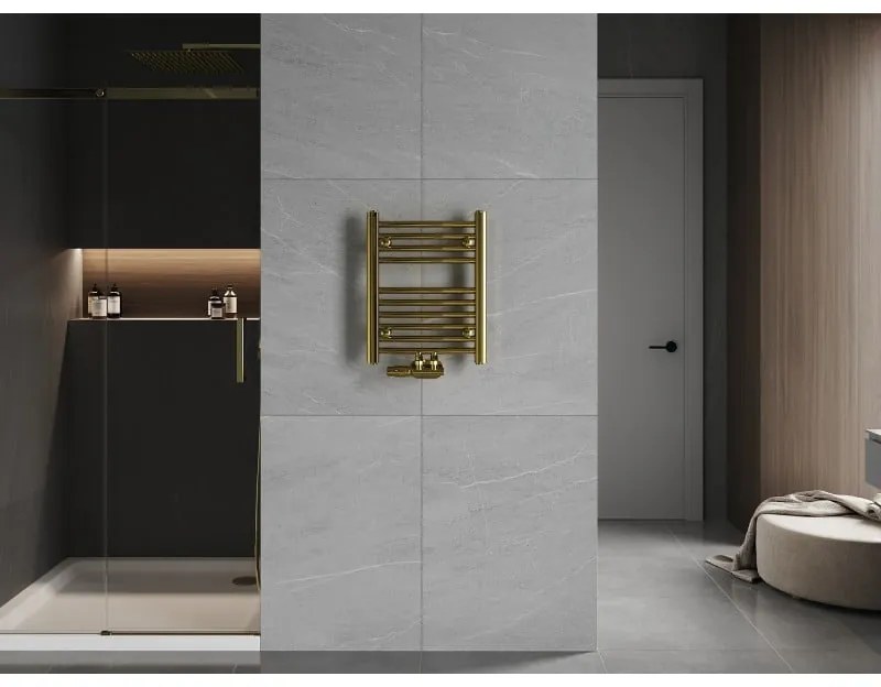 Mexen Ares, vykurovacie teleso 500x400 mm, 141 W, zlatá lesklá, W102-0500-400-00-50