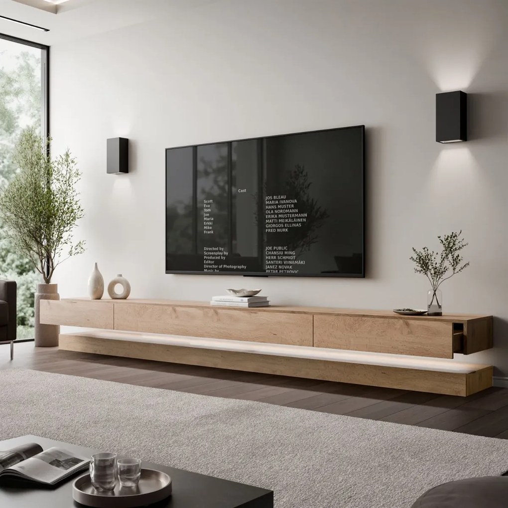 TV STOLIK SALLE DUB WOTAN 280 cm