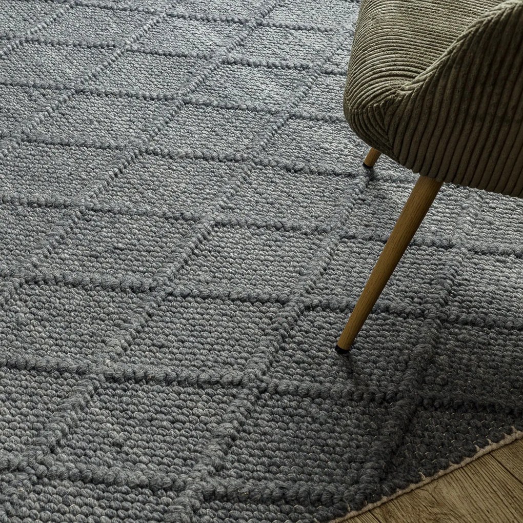 Kusový koberec Tahar 99001K antra, 200x290, šedá, obývacia izba, Dywany Łuszczów