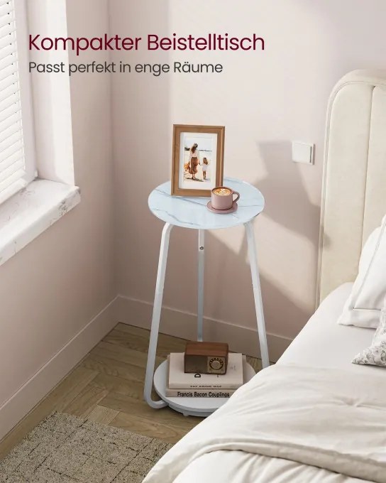 Príručný elegantný stolík LET287W59