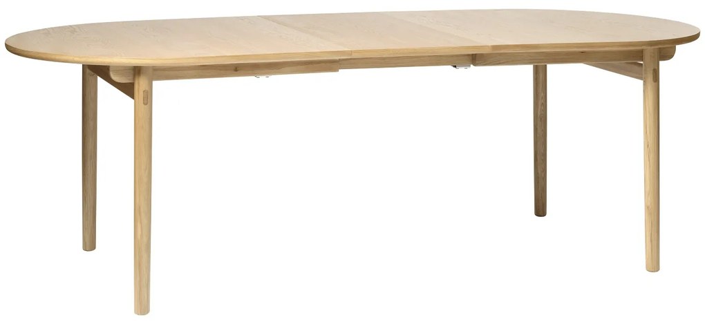 Dizajnový jedálenský stôl Wally 190 - 235cm prírodný dub