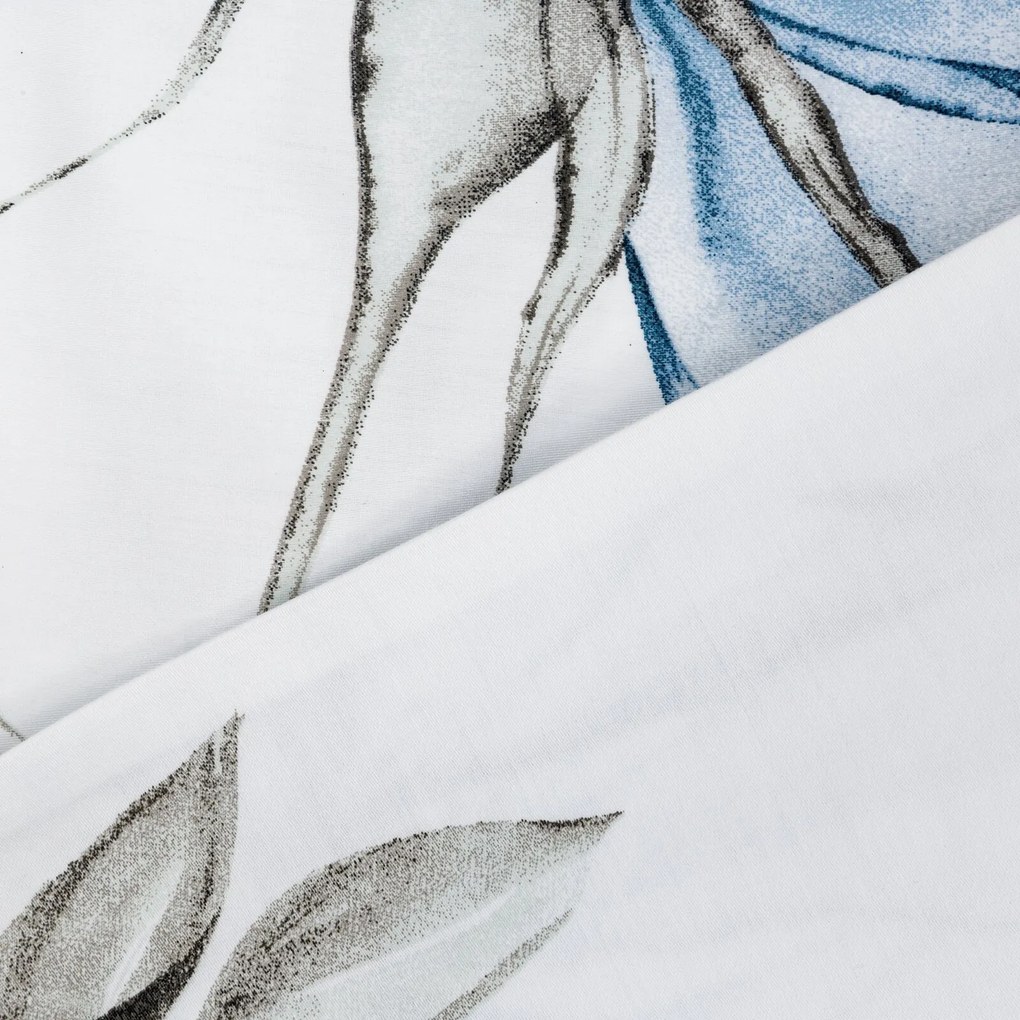 SATÉNOVÉ OBLIEČKY SPRING34 200X220 CM, 2 KS 70X80 CM KVETY