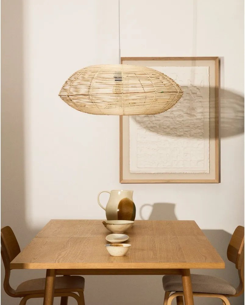 Ratanové tienidlo ø 70 cm Flaro – Kave Home