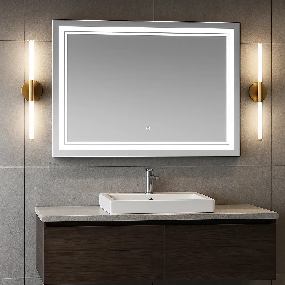 LED zrkadlo AVENBERG AURA 90×70