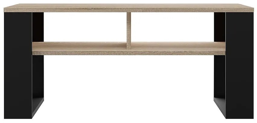 Konferenčný stolík Modern 2p Sonoma/Čierna