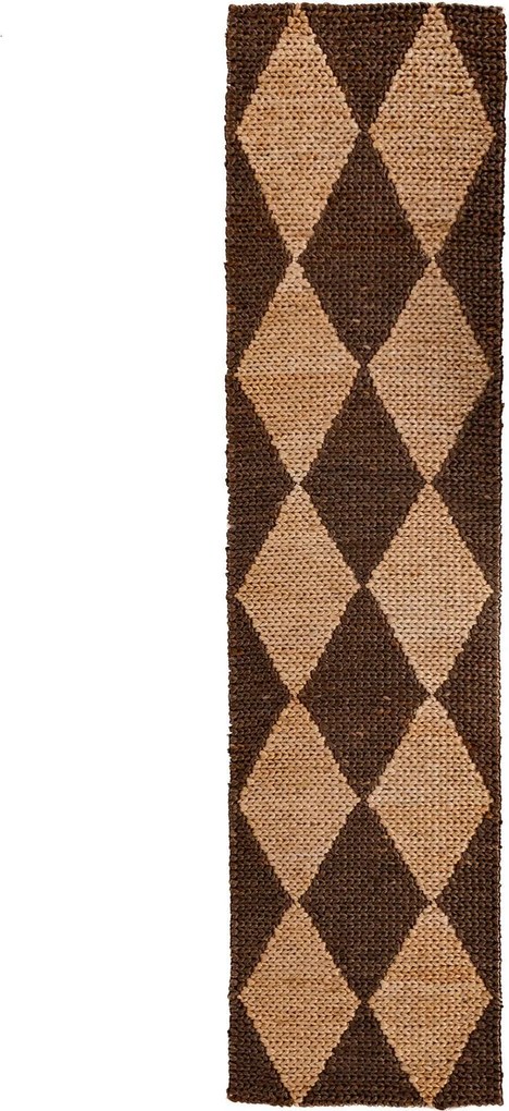 XXXLutz BEHÚŇ, 60/230 cm, tmavohnedá Flair Rugs - Online Only bytové doplnky - 003165043103