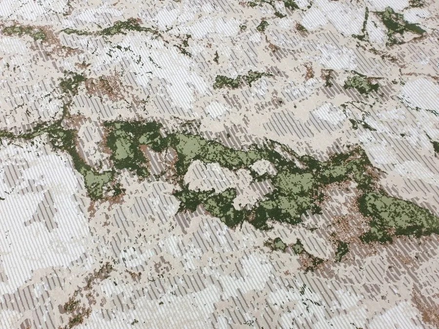 DC Koberec Exclusive 193 krémová zelená Rozmer: 200×290 cm