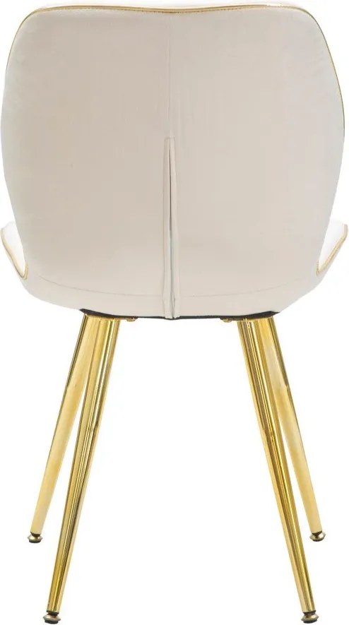 Krémovobiele jedálenské stoličky v súprave 2 ks Paris – Mauro Ferretti