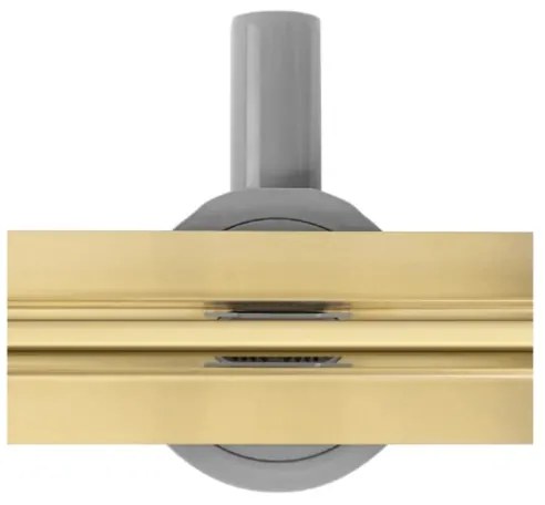 REA-G2714 - Odtokový žľab NEOX SLIM 70 cm nerezová oceľ/brúsené zlato