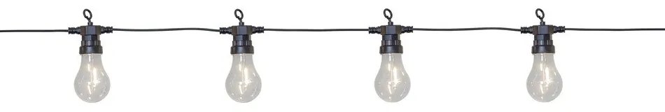 Vonkajšia svetelná LED reťaz Star Trading Circus Filament, dĺžka 4,05 m