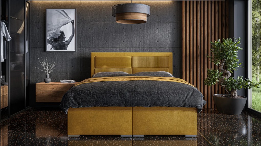 MANŽELSKÁ POSTEĽ AURORA 140x200