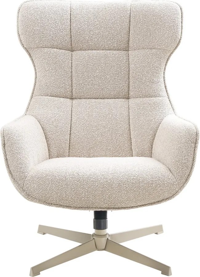 Krémové kreslo Turin – House Nordic