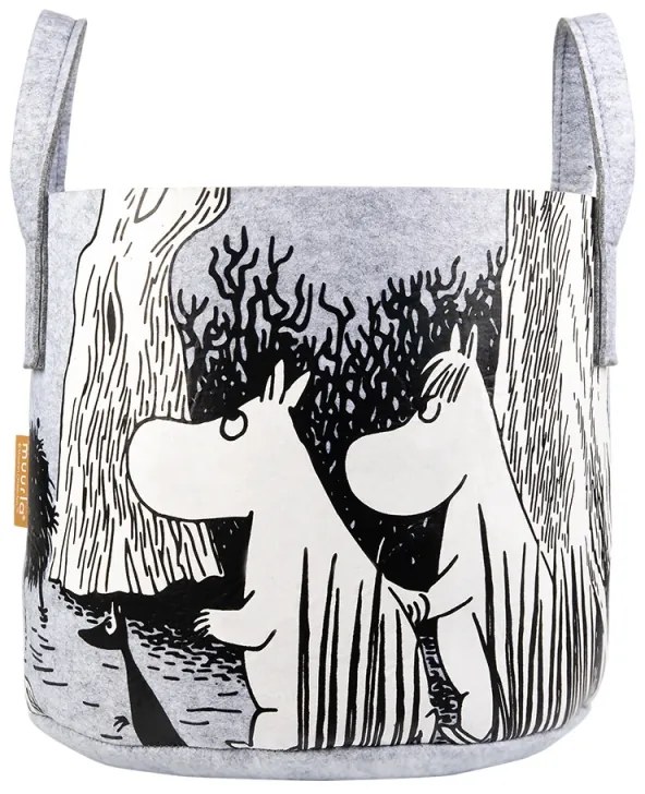 Úložný kôš Moomin Secret place 30l