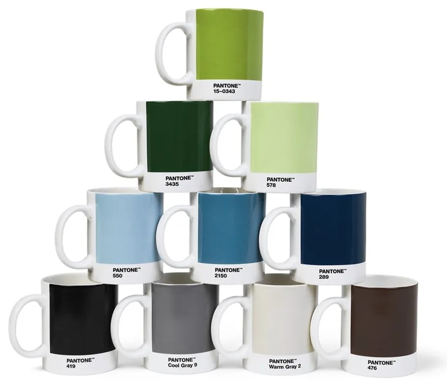 Svetlomodrý keramický hrnček 375 ml Blue 2150 – Pantone