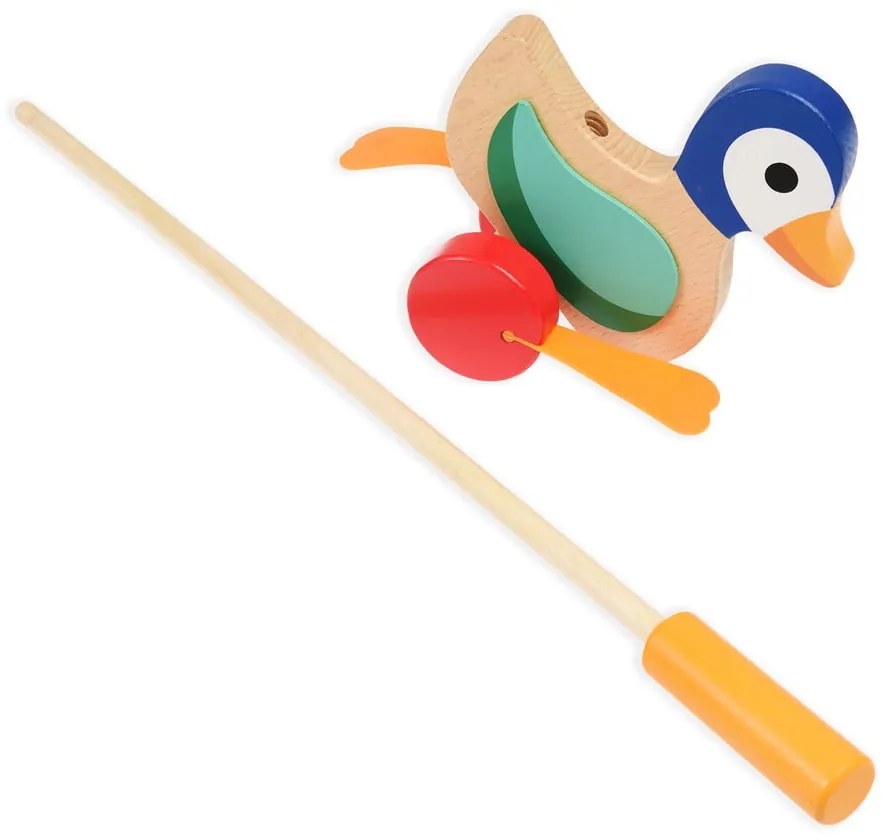 Drevená hračka Flapping Duck – Rex London