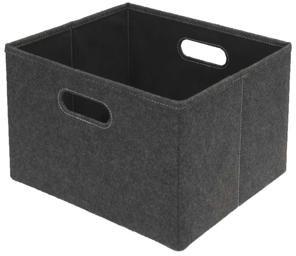 Sivý látkový modulárny policový systém 32x21 cm Z Cube - Tenzo