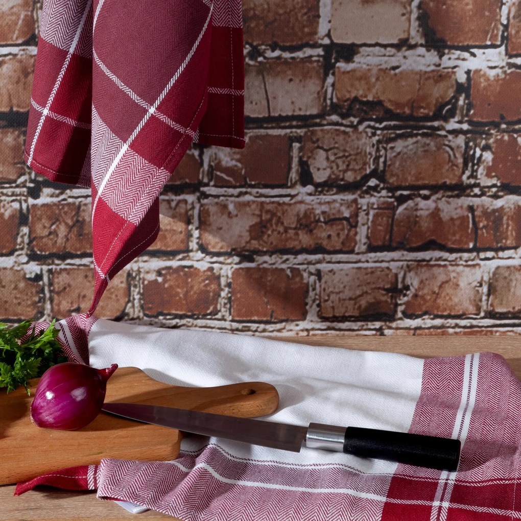 KUCHYNSKÁ UTIERKA MONA SADA 2 KS 50X70 CM VZOROVANÉ