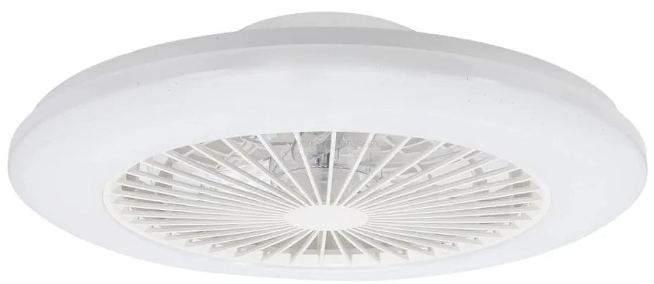 Aigostar LED stmievateľný stropný ventilátor 40W 230V 2700-6500K 50cm + DO biely