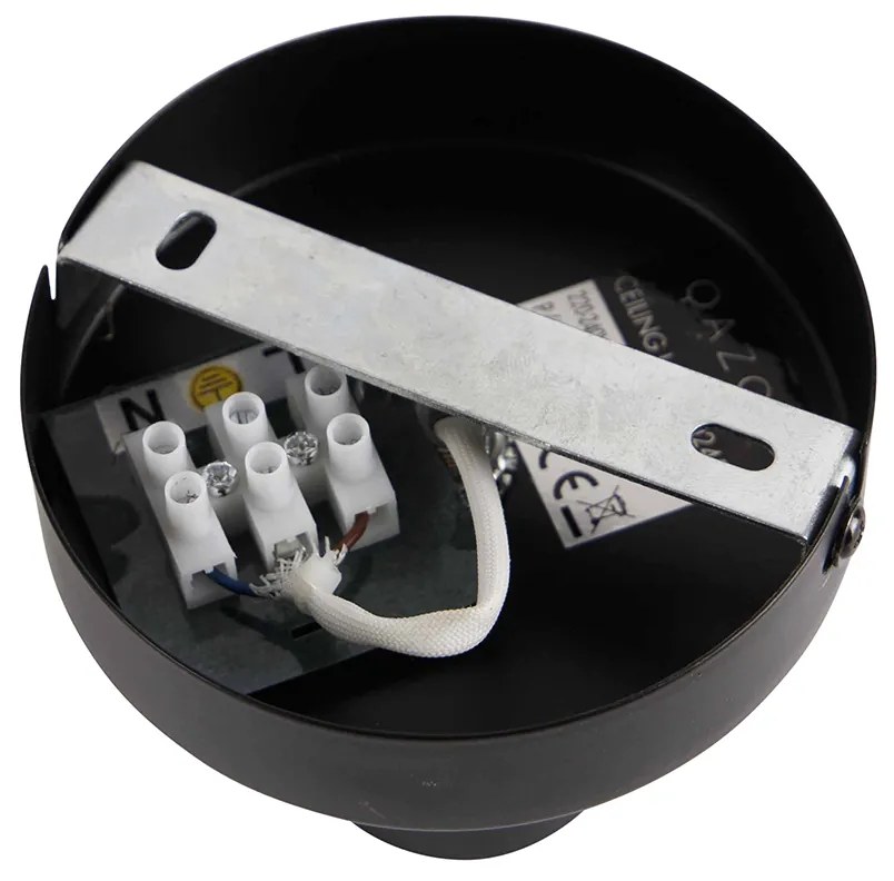 Inteligentné stropné svietidlo čierne vrátane Wifi G95 - Facile