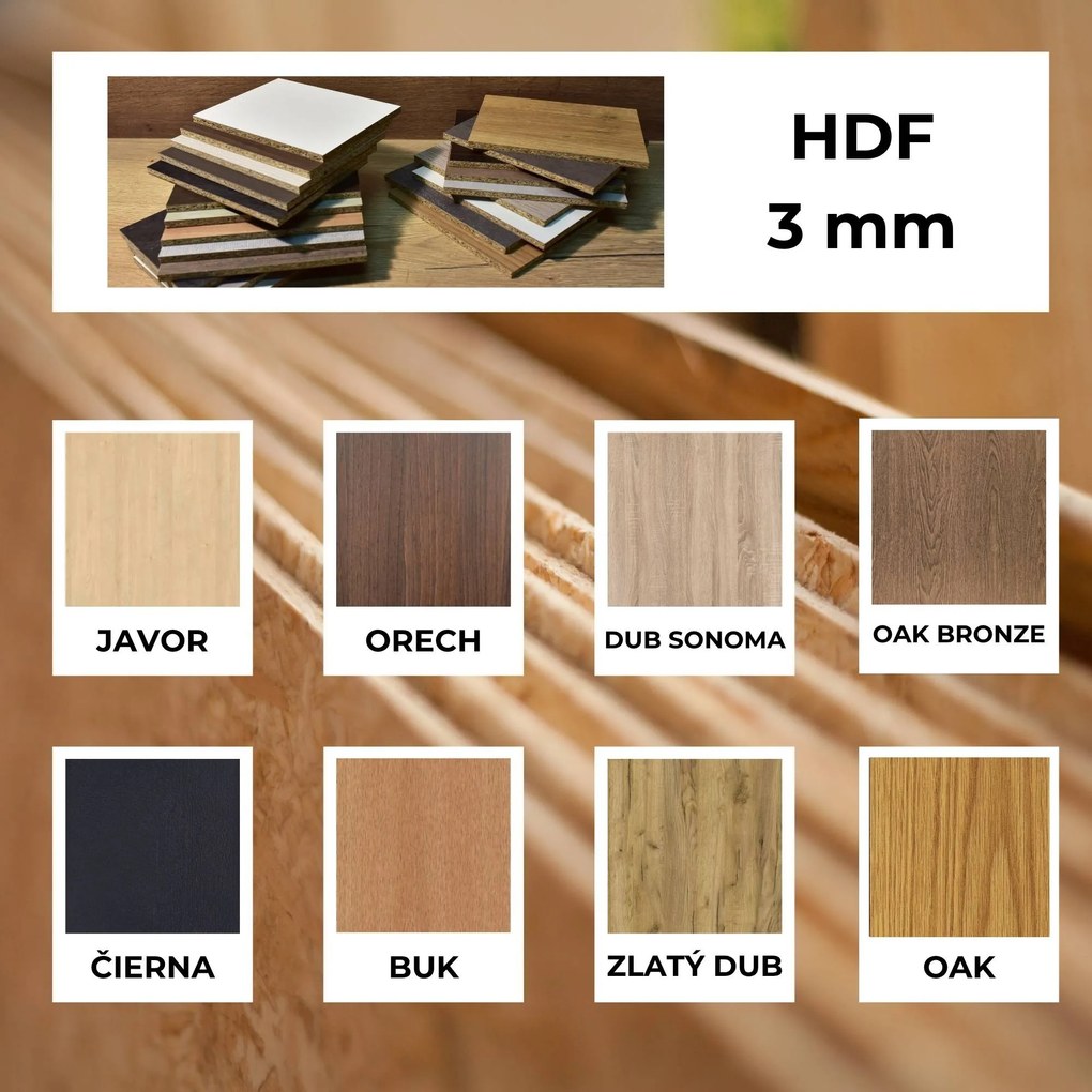 SENTOP | 3-dielna mandala kvetov – moderná drevená nástenná dekorácia do obývačky | SENTOP HDF0583-60 x 30-WENGE