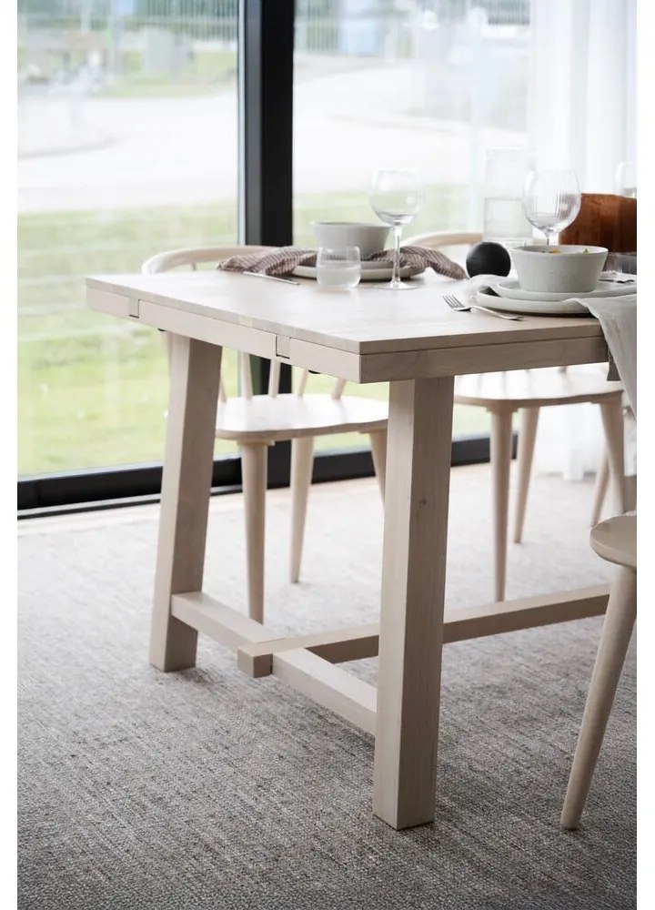 Matne lakovaný dubový jedálenský stôl Rowico Brooklyn, 220 x 95 cm