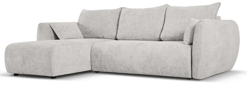 Svetlosivá rohová pohovka (ľavý roh) Matera – Cosmopolitan Design