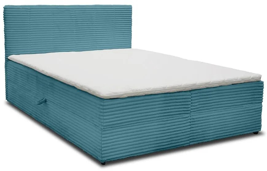 Posteľ Calipso V 160x200 Tilia 75 tyrkysový