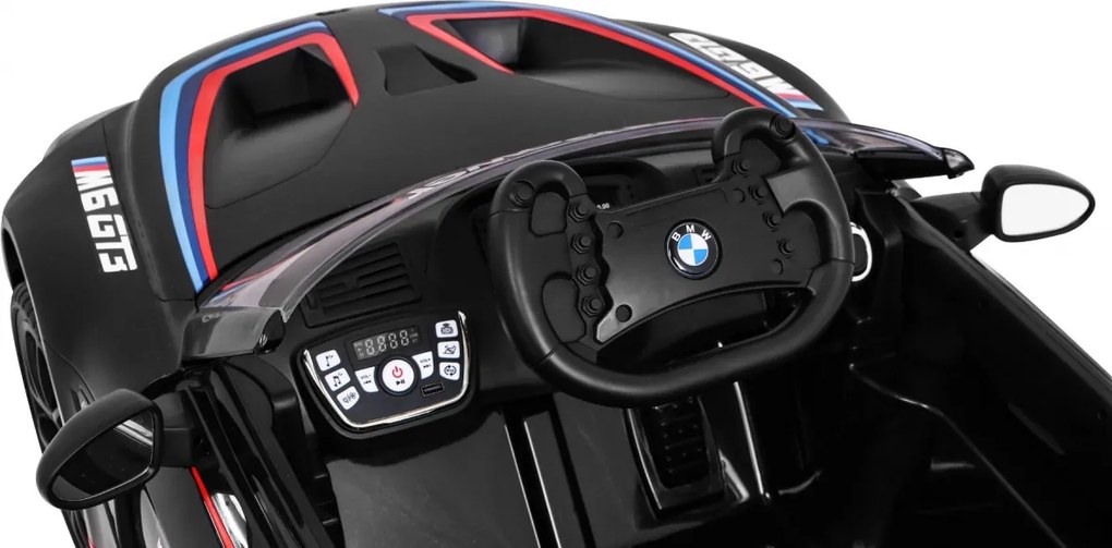 Ramiz BMW M6 GT3 autíčko na batérie pre deti čierne