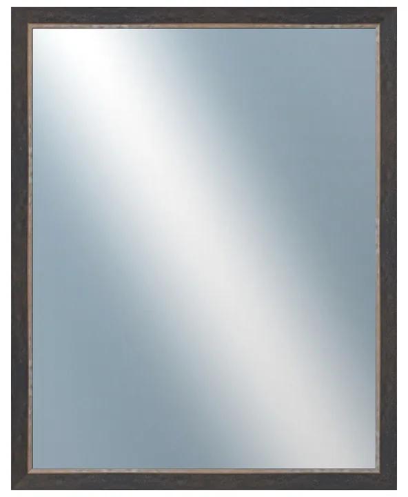 DANTIK - Zrkadlo v rámu, rozmer s rámom 40x50 cm z lišty TOMAS čierna (2939)