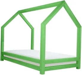 FUNNY detská posteľ 70x160 cm pastelová zelená