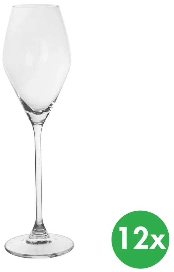 Pohár na prosecco  0,23 l, 12 ks