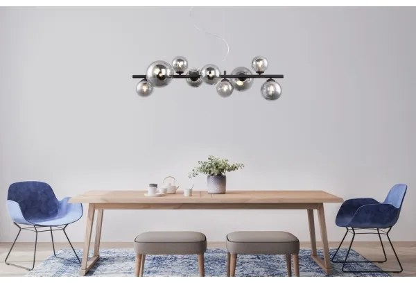 Globo 56133-9H - LED Luster na lanku RIHA 9xG9/3W/230V