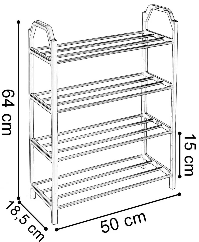 Police na boty Helen černý