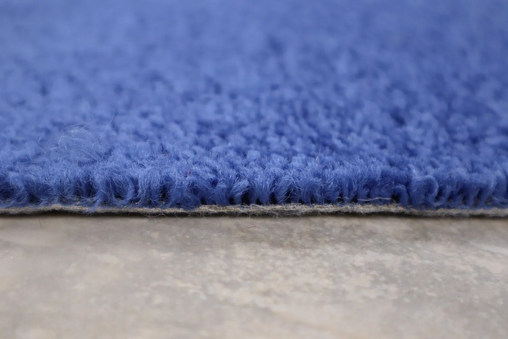 Vopi, Koberec metráž Eton modrý 82 - neúčtujeme odrezky z role, na mieru, šíře 1,33m,1m,2m,3m,4m,na mieru, neúčtujeme odrezky, modrá, filc, kuchyňa