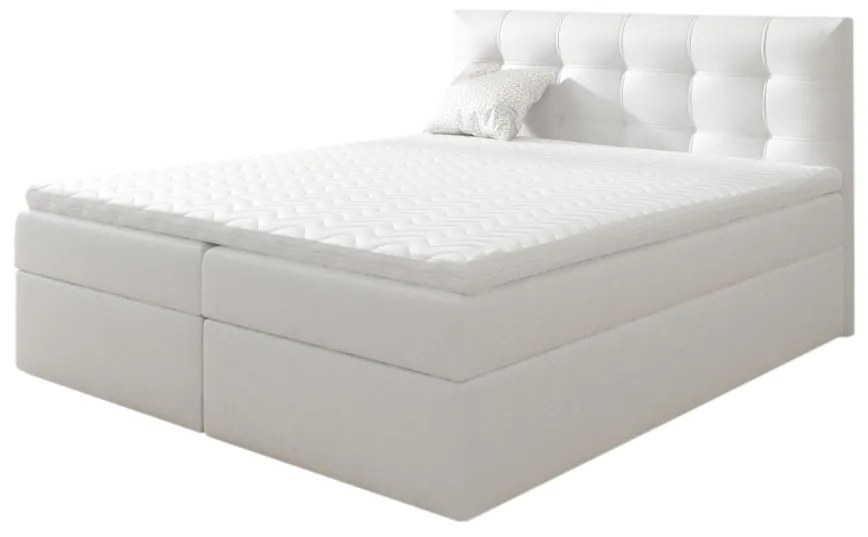 Čalúnená posteľ boxspring NUMBER 1, 180x200, soft 17