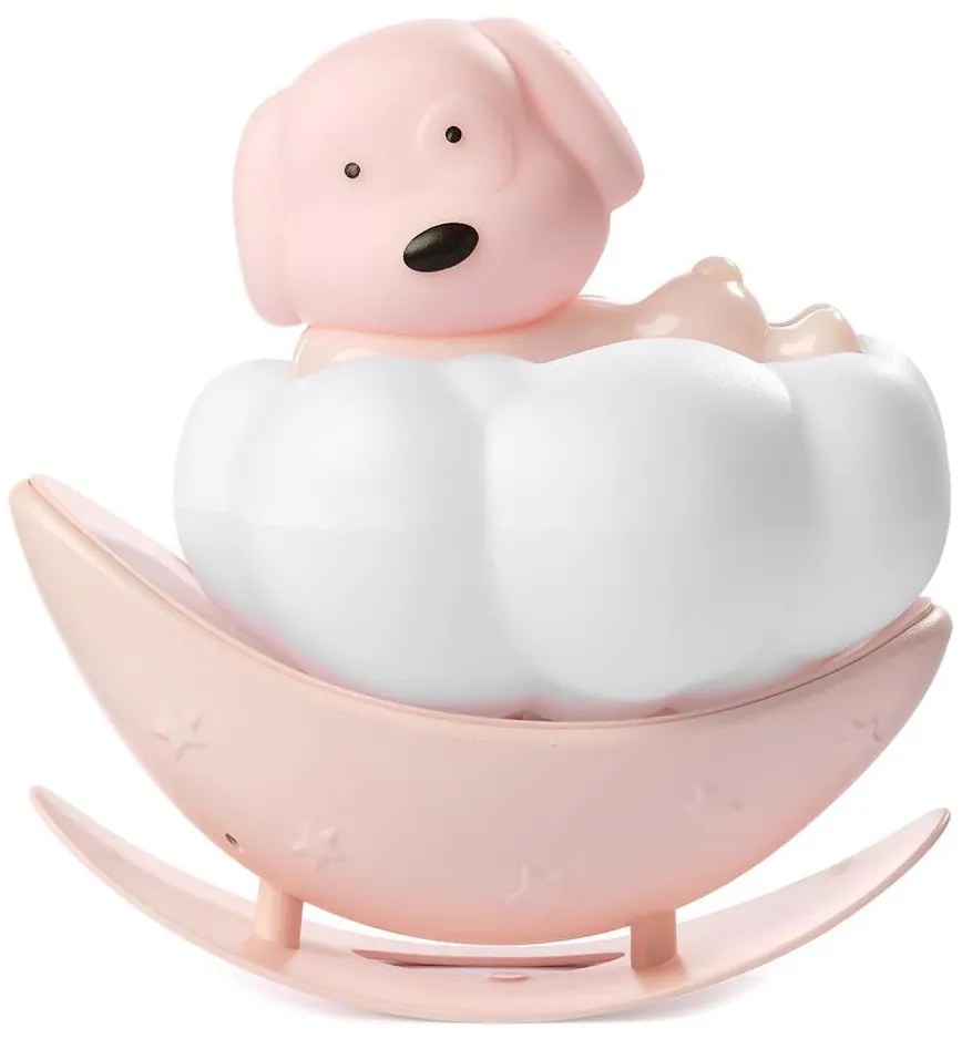 ONLI - LED Nabíjacie detské nočné svetlo NUVOLINA LED/2,5W/5V pes/ružová 085/LR