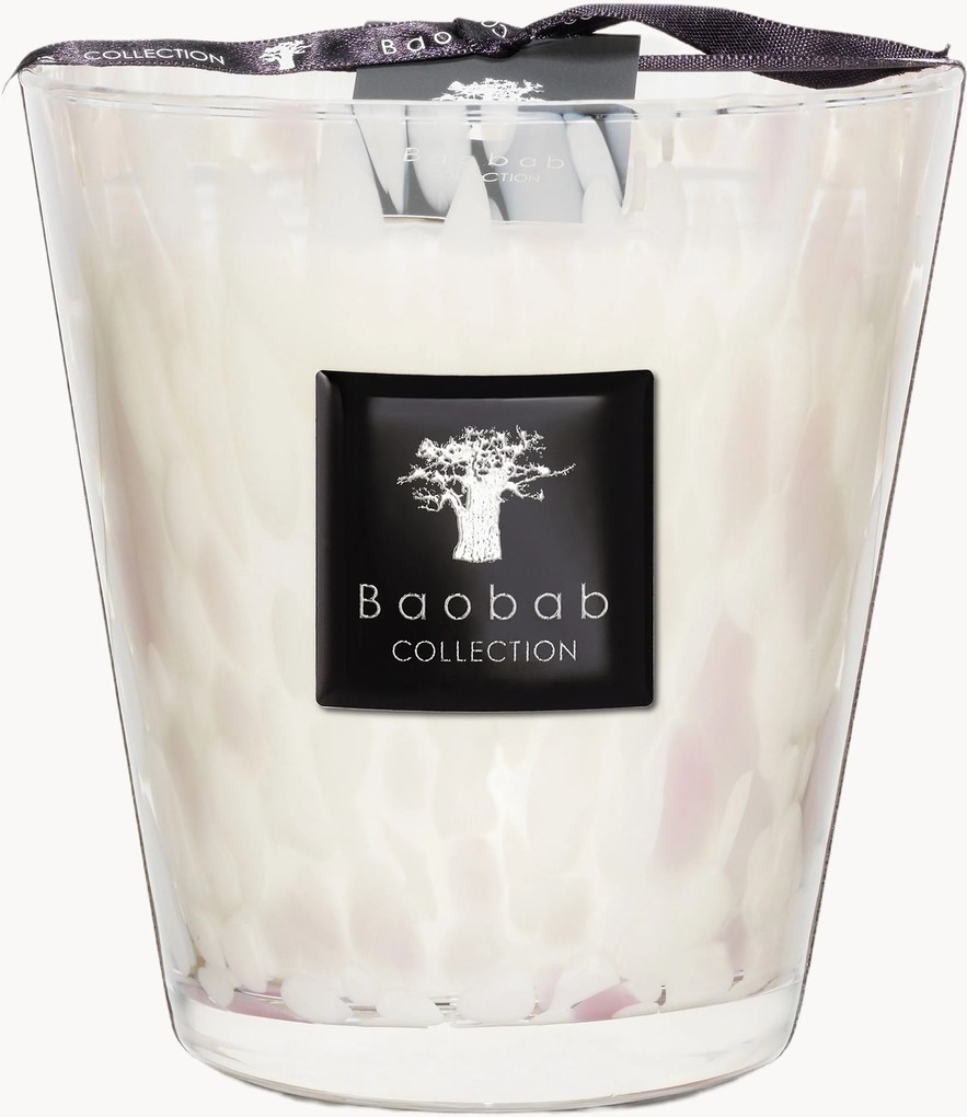 Vonná sviečka White Pearls (orchidea, frézia, pižmo)