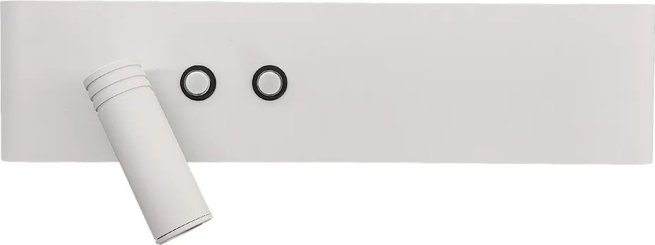 Nástenné LED svietidlo Resort L, 1x LED 10+3w, 4000k, (možnosť polohovania), w