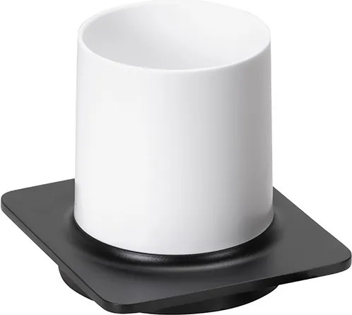 Bemeta Design ORGANIC BLACK: Držiak kefiek - 167111010